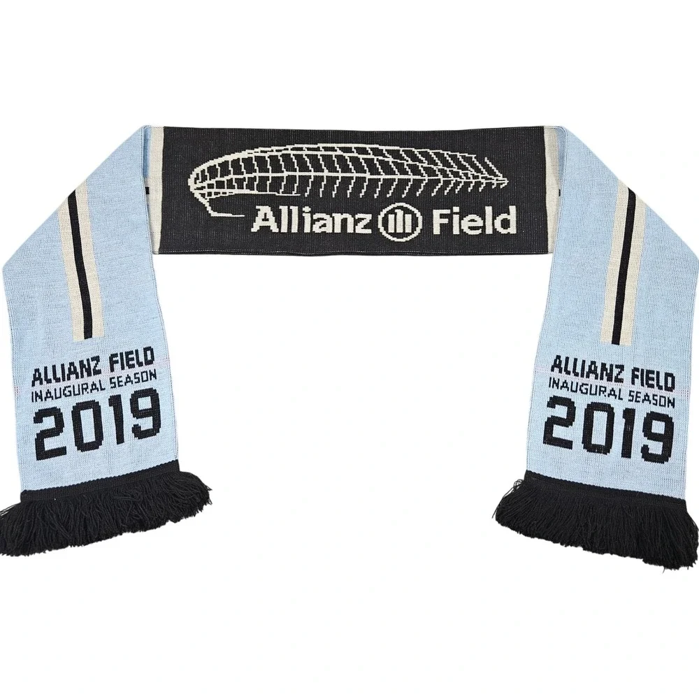 Minnesota United FC‎ Scarf Blue Loons 2019 Allianz Field Inaugural Season